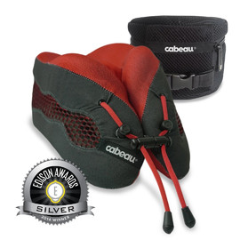 Подушка для шеи Cabeau Evolution Cool Red, анатомическая